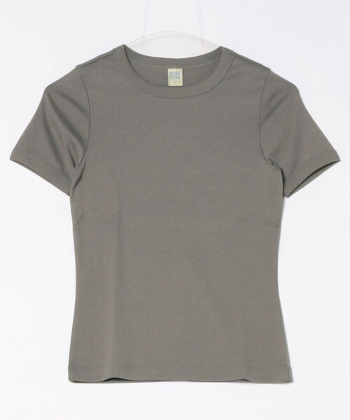 allureville(アルアバイル)の「【FLORE FLORE(フローレフローレ)】 CAR TEE(Tシャツ/カットソー・レディース・ホワイト/グレイッシュベージュ/レッド/ダークブラウン・1)」の3枚目の写真