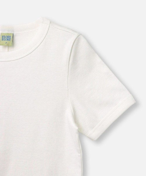 allureville(アルアバイル)の「【FLORE FLORE(フローレフローレ)】 CAR TEE(Tシャツ/カットソー・レディース・ホワイト/グレイッシュベージュ/レッド/ダークブラウン・1)」の7枚目の写真
