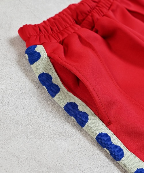 MARKEY'S（マーキーズ）の「サガラワッペントラックパンツ（スウェットパンツ・キッズ・パープル/グリーン/レッド/オフホワイト・120/110/100/90/150/140/130）」の19枚目の写真