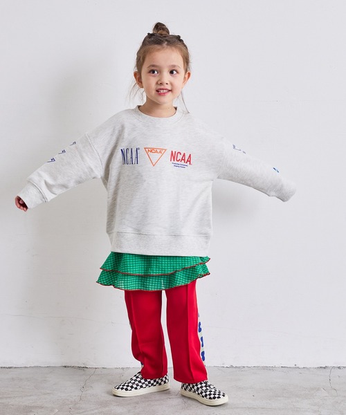 MARKEY'S（マーキーズ）の「サガラワッペントラックパンツ（スウェットパンツ・キッズ・パープル/グリーン/レッド/オフホワイト・120/110/100/90/150/140/130）」の16枚目の写真