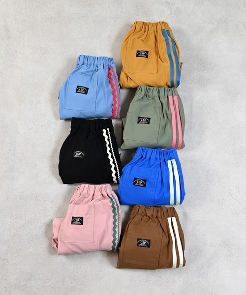 Life Support Products（ライフサポートプロダクツ）の「ストレッチジョガーパンツ（その他パンツ・キッズ・ブルー/ブラック/ライトブルー/ブラウン/グリーン/ピンク/イエロー・80/90/100/110/120/130/140/150）」の8枚目の写真