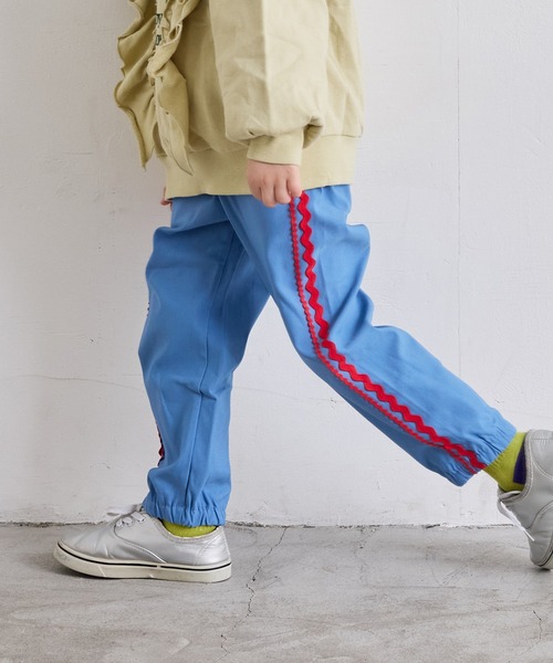 Life Support Products（ライフサポートプロダクツ）の「ストレッチジョガーパンツ（その他パンツ・キッズ・ブルー/ブラック/ライトブルー/ブラウン/グリーン/ピンク/イエロー・80/90/100/110/120/130/140/150）」の21枚目の写真