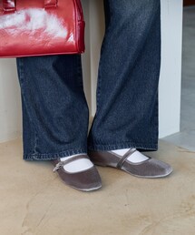 FREAK'S STORE | 限定展開　ベロア スクエア パンプス(パンプス)