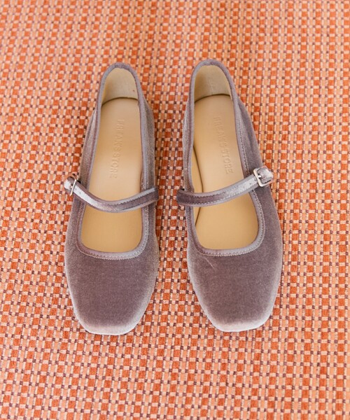 FREAK'S STORE(フリークスストア)の「限定展開 ベロア スクエア パンプス(パンプス・レディース・ピンク/ブラック/グレー・36/37/38)」の5枚目の写真