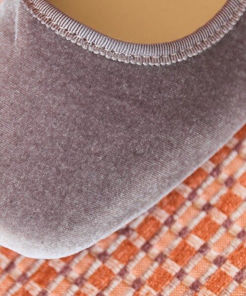 FREAK'S STORE(フリークスストア)の「限定展開 ベロア スクエア パンプス(パンプス・レディース・ピンク/ブラック/グレー・36/37/38)」の7枚目の写真