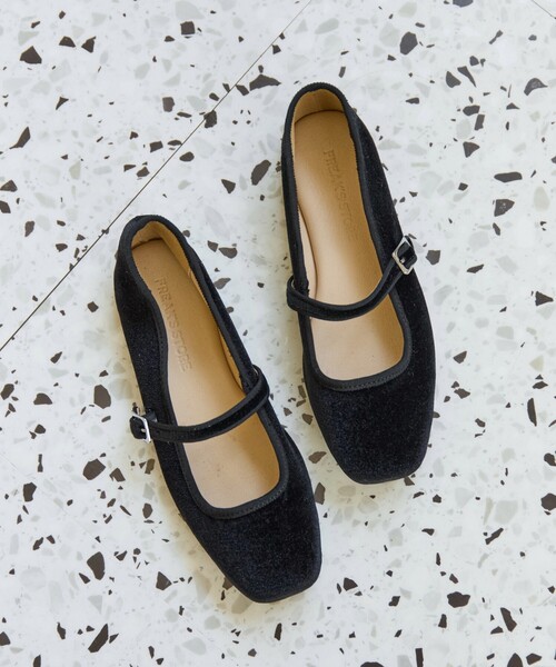 FREAK'S STORE(フリークスストア)の「限定展開 ベロア スクエア パンプス(パンプス・レディース・ピンク/ブラック/グレー・36/37/38)」の10枚目の写真