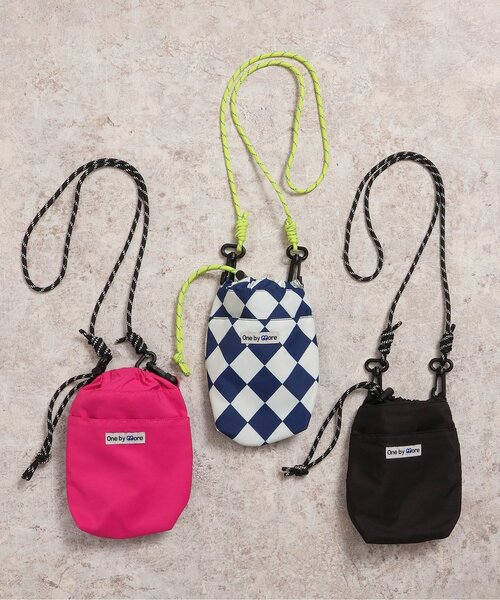 BREEZE（ブリーズ）の「one by more ネックポーチ（ポーチ・キッズ・ピンク/ネイビー/ブラック・FREE）」の16枚目の写真