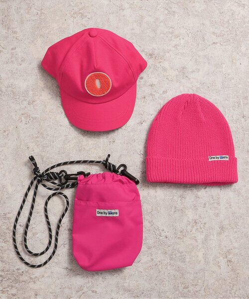 BREEZE（ブリーズ）の「one by more ネックポーチ（ポーチ・キッズ・ピンク/ネイビー/ブラック・FREE）」の19枚目の写真