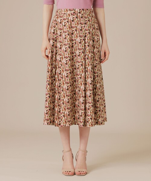 MACKINTOSH LONDON(マッキントッシュ ロンドン)の「ウェーブプリントスカート(スカート・レディース・ライトブルー/ピンク・36/38)」の9枚目の写真