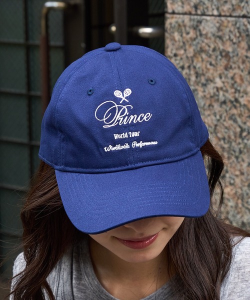 夢元プリンス商会 セール】【Prince】≪限定別注≫World Tour Embroidery Logo Cap