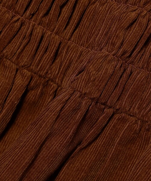 B:MING by BEAMS(ビーミングバイビームス)の「コーデュロイ シャーリング ワンピース 2025FW(100~140cm)(ワンピース・キッズ・ブラウン/ネイビー・120/110/140/100/130)」の19枚目の写真