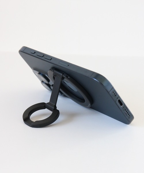 AAUXX（オークス）の「＜AAUXX＞ IRING MAG /アイリング マグ S1（スマホグッズ・メンズ・ブラック/ホワイト・ONE SIZE）」の4枚目の写真