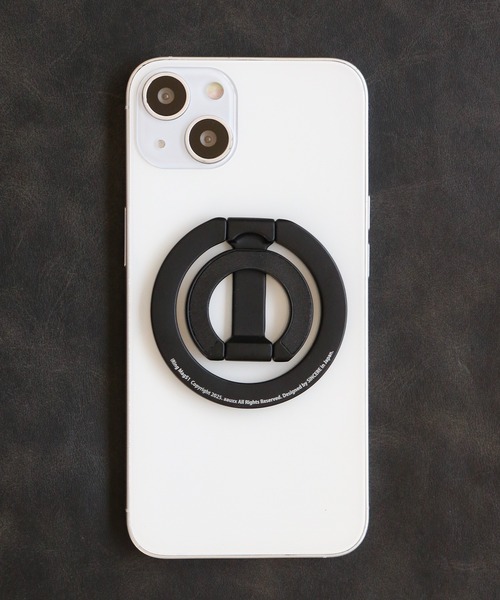 AAUXX（オークス）の「＜AAUXX＞ IRING MAG /アイリング マグ S1（スマホグッズ・メンズ・ブラック/ホワイト・ONE SIZE）」の6枚目の写真