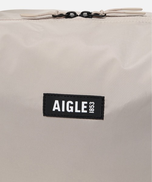 AIGLE（エーグル）の「撥水 リボンシャーリング パッカブル 2wayショルダーバッグ（ショルダーバッグ・レディース・アイボリー/ブルーグレー/ブラック・FREE）」の6枚目の写真