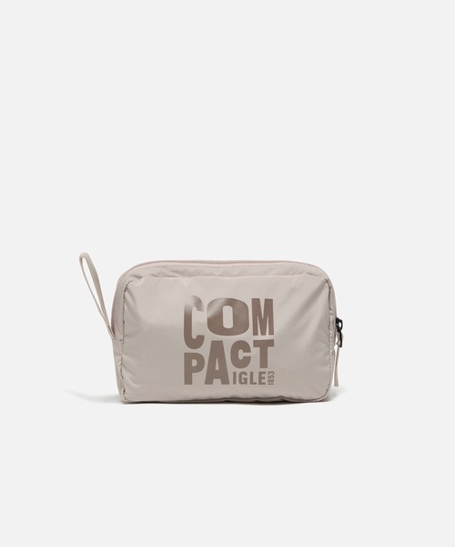 AIGLE（エーグル）の「撥水 リボンシャーリング パッカブル 2wayショルダーバッグ（ショルダーバッグ・レディース・アイボリー/ブルーグレー/ブラック・FREE）」の12枚目の写真