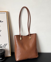 M2SUQARED（エムツースクエア）の「【M2SUQARED/エムツースクエア】ロングハンドルスクエアバッグ（トートバッグ）」