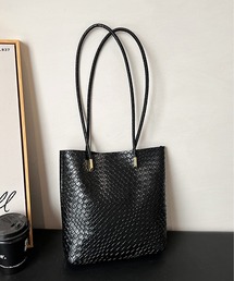 M2SUQARED（エムツースクエア）の「【M2SUQARED/エムツースクエア】ロングハンドルスクエアバッグ（トートバッグ）」