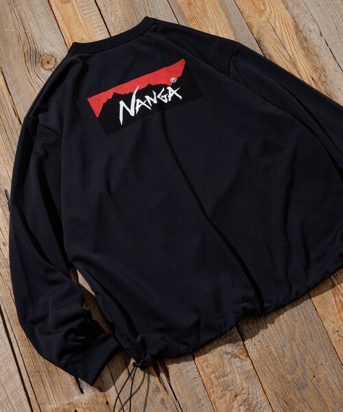NANGA/ナンガ 別注 neo-PRO スピンドル バックプリント ロングスリーブ