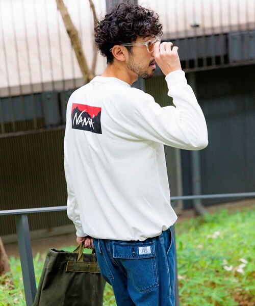 NANGA/ナンガ 別注 neo-PRO スピンドル バックプリント ロングスリーブ