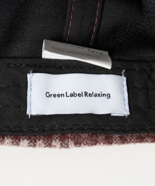 green label relaxing（グリーンレーベルリラクシング）の「ギンガム リボン キャップ / キッズ（キャップ・キッズ・ブラック/ブラウン系/ベージュ・FREE）」の10枚目の写真