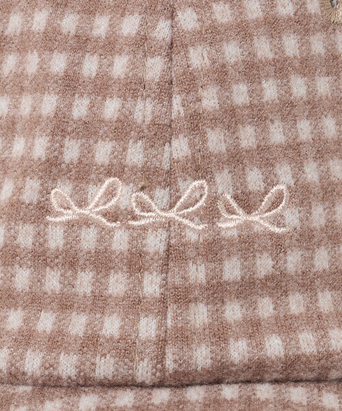 green label relaxing（グリーンレーベルリラクシング）の「ギンガム リボン キャップ / キッズ（キャップ・キッズ・ブラック/ブラウン系/ベージュ・FREE）」の17枚目の写真