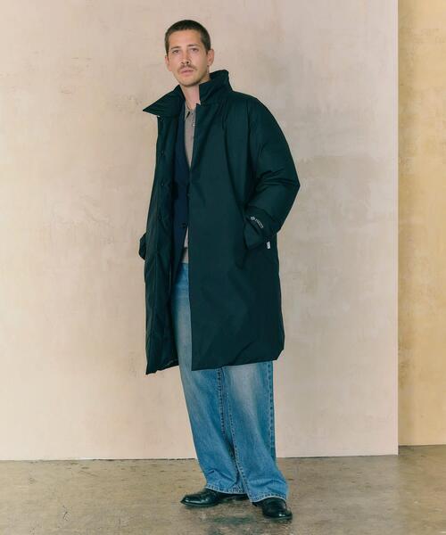 +phenix（プラスフェニックス）の「『別注』+phenix　WINDSTOPPER by GORE-TEX LABSスタンドダウンコート（ダウンジャケット/コート・メンズ・ブラック/ネイビー/ブラウン・LARGE/X-LARGE/MEDIUM）」の5枚目の写真