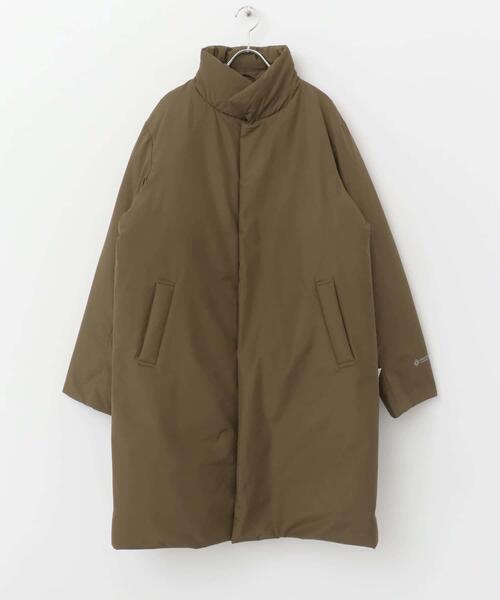 25AW『別注』+phenix GORE-TEX スタンドダウンコート 茶L 別注』+phenix WINDSTOPPER by GORE-TEX LABS ダウンコート | アーバン