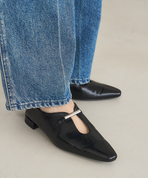 セール】フロントメタルバブーシュ（バレエシューズ）｜LE TALON