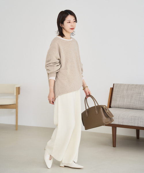 LE TALON（ルタロン）の「フロントメタルバブーシュ（バレエシューズ・レディース・アイボリー/ブラウン/ブラック系その他・22.5cm/22cm/23.5cm/25cm/24cm/24.5cm/23cm）」の8枚目の写真