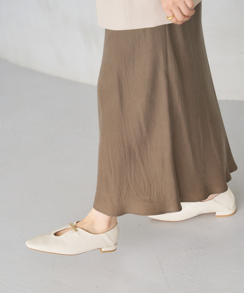 LE TALON（ルタロン）の「フロントメタルバブーシュ（バレエシューズ・レディース・アイボリー/ブラウン/ブラック系その他・22.5cm/22cm/23.5cm/25cm/24cm/24.5cm/23cm）」の13枚目の写真