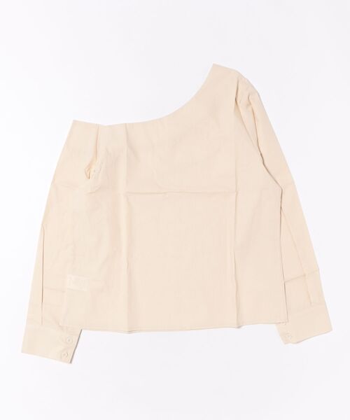 セール】オフショルダー 肩出し長袖トップス（シャツ/ブラウス