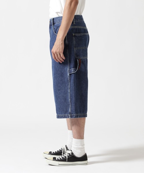 AVIREX（アヴィレックス）の「《直営店限定》VARSITY PAINTER SHORTS / バーシティ ペインターショーツ / AVIREX / アヴィレックス（デニムパンツ・メンズ・ライトインディゴブルー/ブラック・MEDIUM/LARGE/X-LARGE/XX-LARGE）」の14枚目の写真