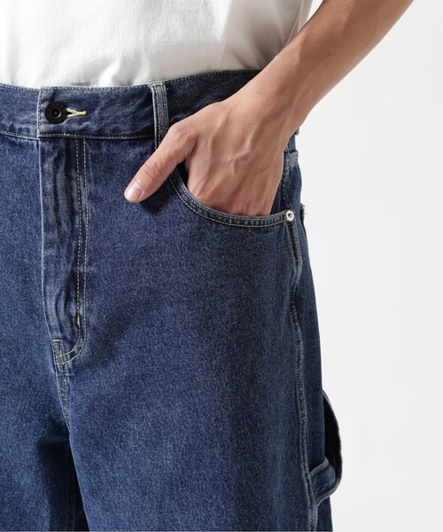 AVIREX（アヴィレックス）の「《直営店限定》VARSITY PAINTER SHORTS / バーシティ ペインターショーツ / AVIREX / アヴィレックス（デニムパンツ・メンズ・ライトインディゴブルー/ブラック・MEDIUM/LARGE/X-LARGE/XX-LARGE）」の17枚目の写真