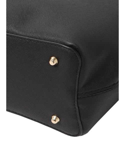 SUIT SQUARE（スーツスクエア）の「ハンドバッグ 型押しフェイクレザー サブバッグ付き（ハンドバッグ・レディース・ブラウン系/ブラック系・F）」の6枚目の写真