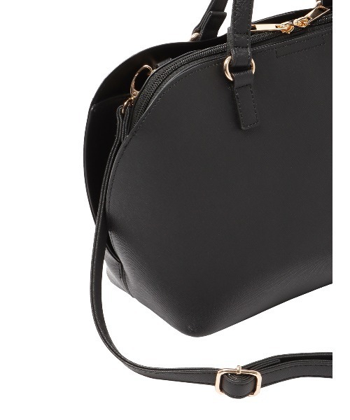 SUIT SQUARE（スーツスクエア）の「ハンドバッグ 型押しフェイクレザー サブバッグ付き（ハンドバッグ・レディース・ブラウン系/ブラック系・F）」の7枚目の写真