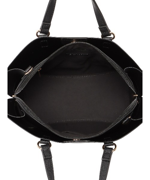 SUIT SQUARE（スーツスクエア）の「ハンドバッグ 型押しフェイクレザー サブバッグ付き（ハンドバッグ・レディース・ブラウン系/ブラック系・F）」の8枚目の写真