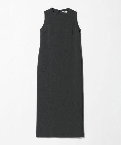 MARW UNITED ARROWS＞ツイル ノースリーブ ロング ワンピース