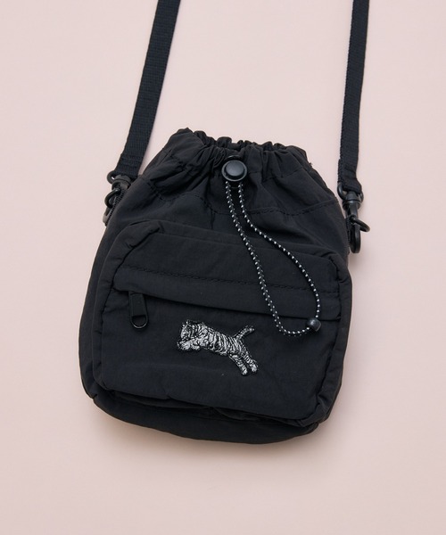 Paradise Picnic(パラダイスピクニック)の「TRANOI. TORA minibag(ショルダーバッグ・レディース・ブラック/アイボリー/カーキ・FREE)」の12枚目の写真