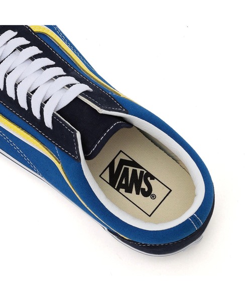 VANS(バンズ)の「VANS ヴァンズ OLD SKOOL DS オールドスクール DS VN000EG8BYL *BLUE/YELLOW(スニーカー・メンズ・ブルー・5h/6/4/11/12/7/5/9/10/8/4h/6h/10h/9h/8h/7h)」の8枚目の写真