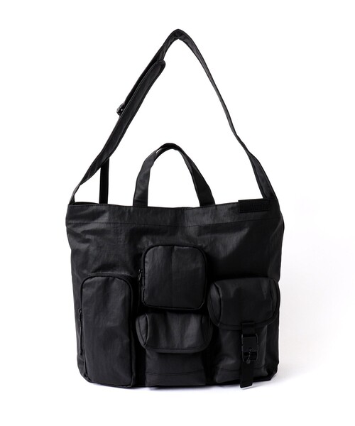 BAICYCLON by Bagjack(バイシクロン バイ バグジャック)の「【BAICYCLON by bagjack/バイシクロン バイ バッグジャック】MULTI POCKETS 2WAY TOTE BCL-68(トートバッグ・メンズ・ブラック・FREE)」の2枚目の写真