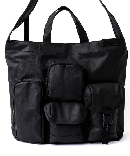 BAICYCLON by Bagjack(バイシクロン バイ バグジャック)の「【BAICYCLON by bagjack/バイシクロン バイ バッグジャック】MULTI POCKETS 2WAY TOTE BCL-68(トートバッグ・メンズ・ブラック・FREE)」の3枚目の写真
