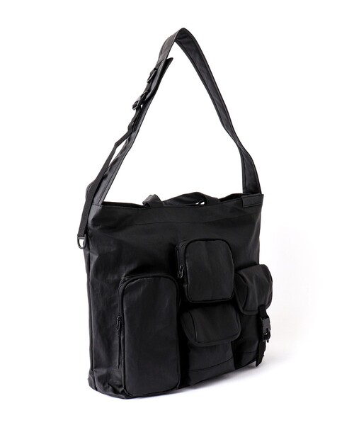 BAICYCLON by Bagjack(バイシクロン バイ バグジャック)の「【BAICYCLON by bagjack/バイシクロン バイ バッグジャック】MULTI POCKETS 2WAY TOTE BCL-68(トートバッグ・メンズ・ブラック・FREE)」の16枚目の写真