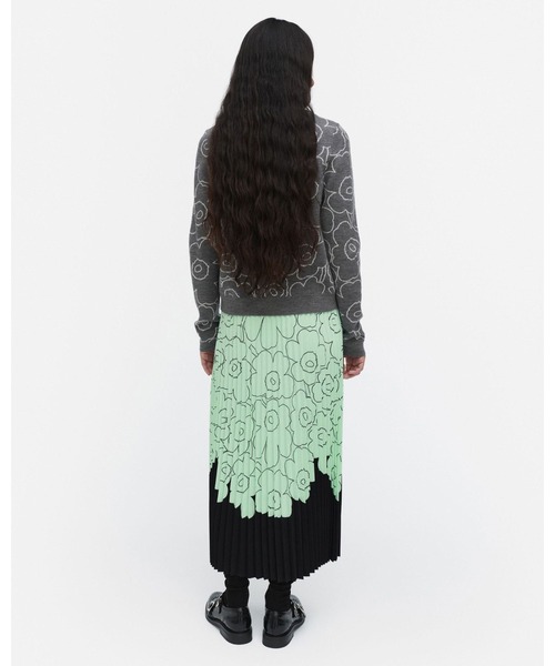 marimekko（マリメッコ）の「Piiru Piirto Unikko / Skirt（スカート・レディース・ライトブルー・SMALL/MEDIUM/LARGE/X-SMALL）」の6枚目の写真