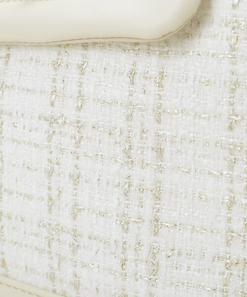 index（インデックス）の「【長さ調整可能】ツイードミニリュック（バックパック/リュック・レディース・アイボリー系/ブラック系・00）」の17枚目の写真