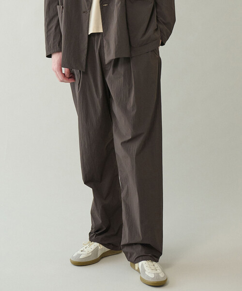 ドゥーズィエムクラス 別注　　AMERICANA ナイロンパンツ mando | 〈別注〉ナイロン 2タックイージーパンツ MEN（スラックス