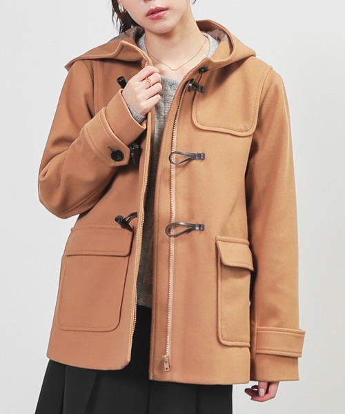 完売品★aLORS ダッフルコート　Holly THE HOLY DUFFLE(ホーリーダッフル)メルトンウール ホーリーダッフル