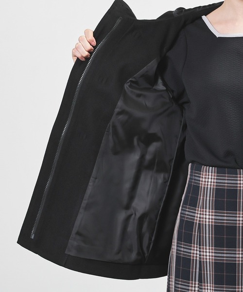 Honeys（ハニーズ）の「ダッフルコート（ダッフルコート・レディース・キャメル/ネイビー/ブラック/アイボリー・M/LL/L/3L）」の15枚目の写真