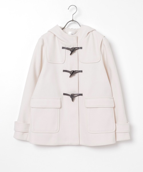 BLAMINK オフホワイトダッフルコート❗️ BLAMINK オフホワイト