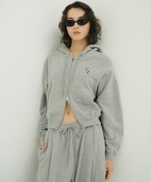 CLANE（クラネ）の「LOGO COMPACT ZIP UP HOODIE（パーカー）」