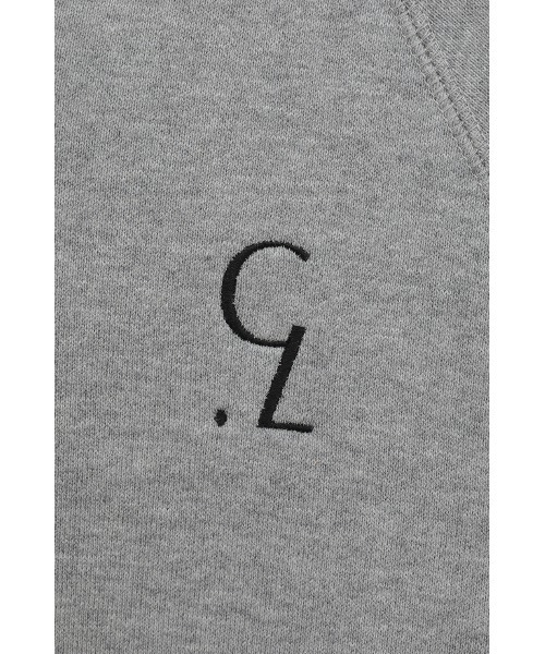 CLANE（クラネ）の「LOGO COMPACT ZIP UP HOODIE（パーカー・レディース・グレー/ブラック/ホワイト・2/1）」の12枚目の写真
